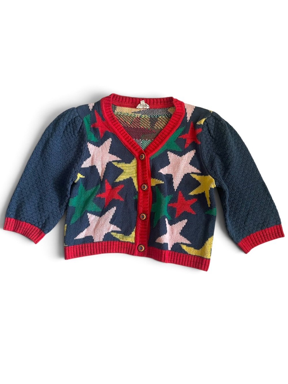 Finding Foxtale Star Cropped Cardigan Sweater